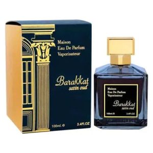 Barakkat satin oud noir - Gulf Fragrance  - 100 ml