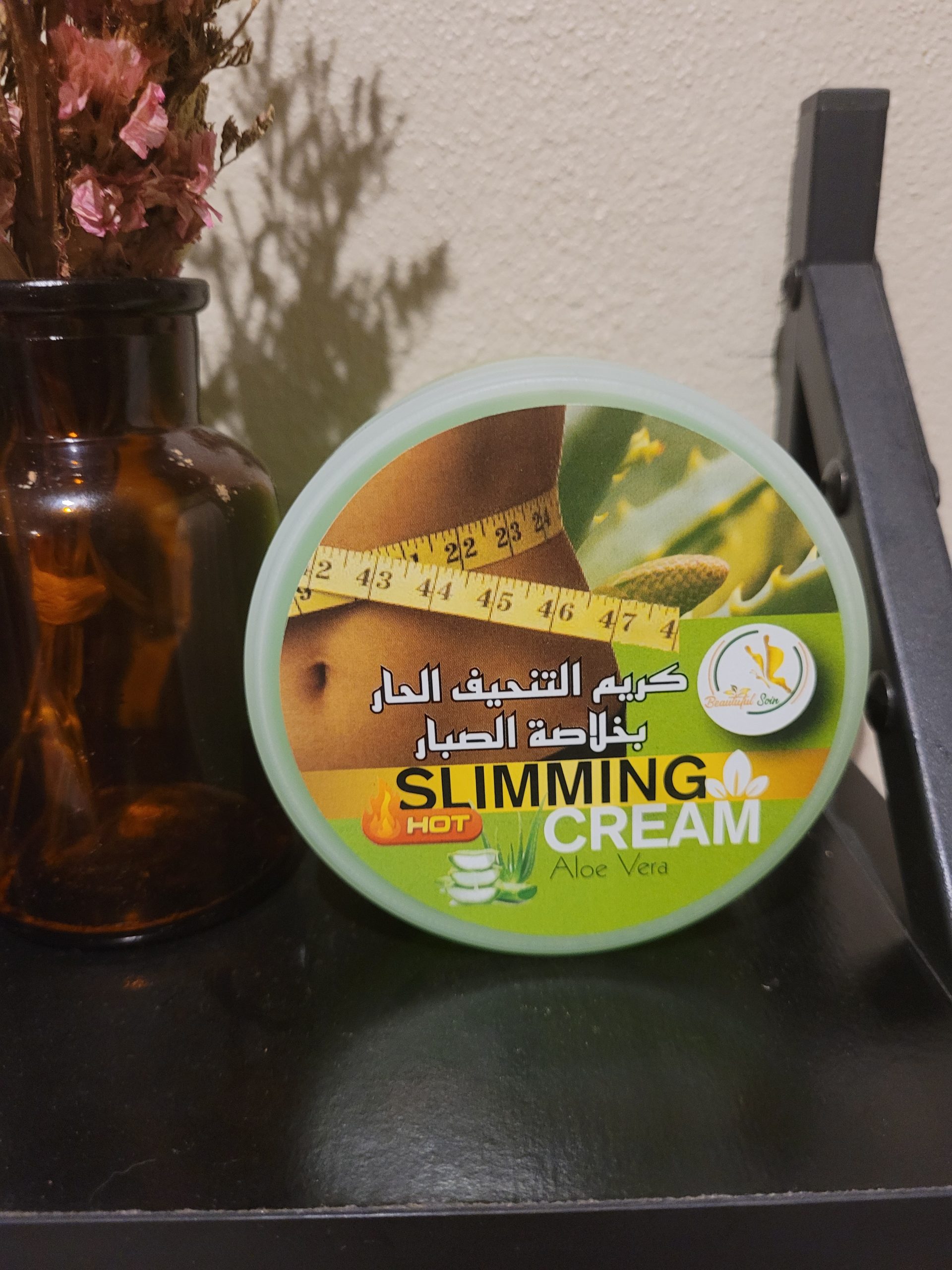 Crème minceur à l'aloe vera