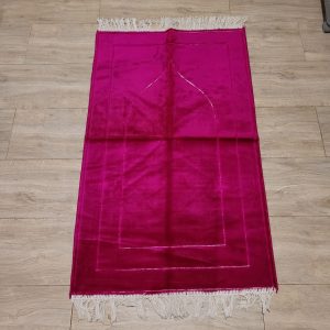 Tapis de prière en velours