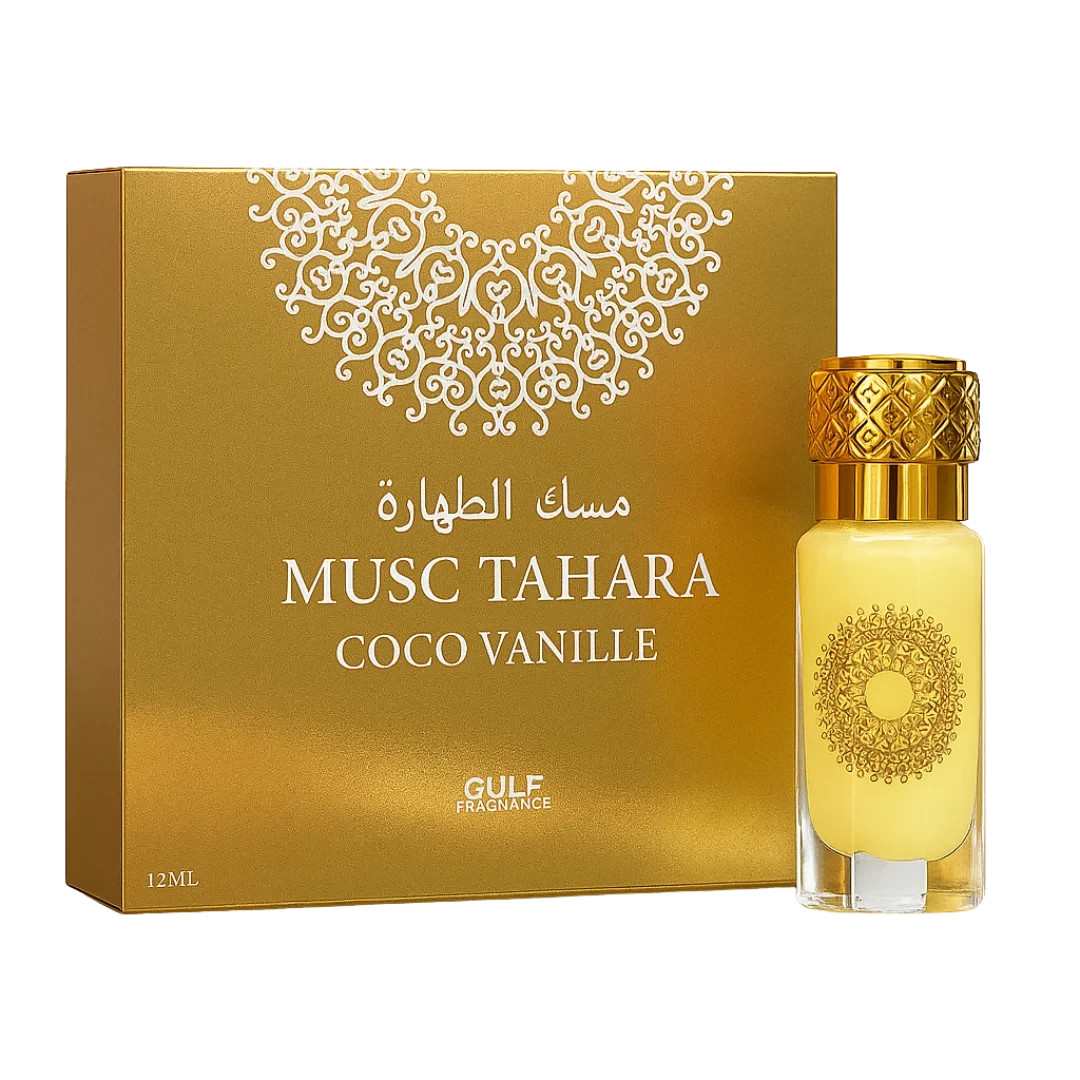 Musc Tahara Coco/Vanille - Gulf Fragrance - 12 ml