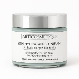 Soin Hydratant – Unifiant à l’Huile d’Argan Bio & Nila – Articosmetique