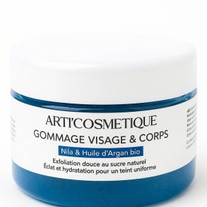Gommage Visage & Corps – Nila & Huile d’Argan Bio