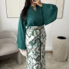 Ensemble jupe en brocart Tallyssia